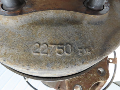 Toyota Electric Forklift Differential Drive Axle Six Lug Off Of 5FBC25 W/E Brake