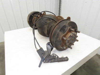 Toyota Electric Forklift Differential Drive Axle Six Lug Off Of 5FBC25 W/E Brake