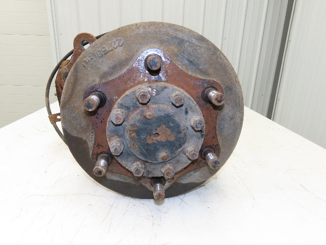 Toyota Electric Forklift Differential Drive Axle Six Lug Off Of 5FBC25 W/E Brake