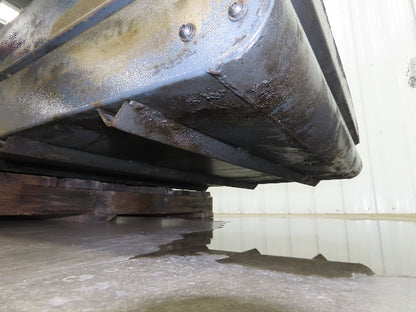 Hennig 44"x 9' 6"L CNC Chip Conveyor 40"Belt 40" Discharge 230/460V 3PH 8FPM