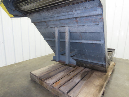 Hennig 44"x 9' 6"L CNC Chip Conveyor 40"Belt 40" Discharge 230/460V 3PH 8FPM