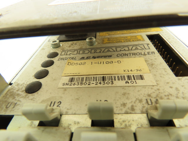 Indramat DDS02.1-W100-D 300VDC Digital AC Servo Controller
