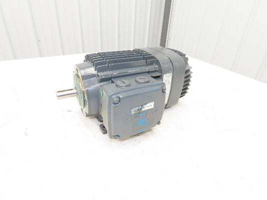 Demag KBA 80 B6 Brake Motor 1Hp 1090 RPM 230/460V 3PH 80 B6 Frame 3/4" Shaft