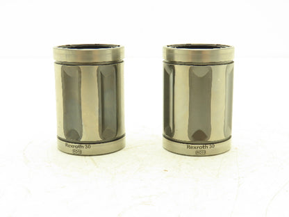 Rexroth R060203010 Linear Bearing 30mm-ID x 47mm-OD x 68mm-Length Lot Of 2