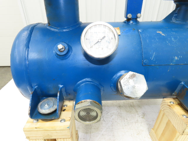 Screw Air Compressor Air/Oil Tank w/Filter 5 Gallon 175 PSI Flanged Ports