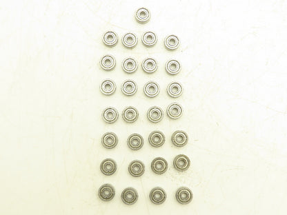 RB Tech R4AZ Radial Ball Bearing 1/4"ID x 3/4"OD x 9/32"-Width  Lot Of 29