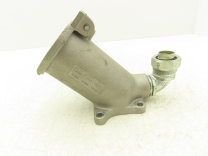 Hubbell HBL21447 Hubbellock Watertight Flanged Inlet Male Plug 30A 600V 3P 4W