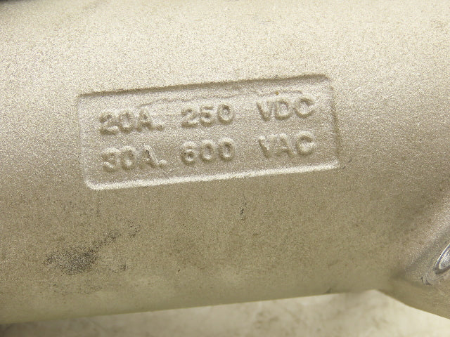 Hubbell HBL21447 Hubbellock Watertight Flanged Inlet Male Plug 30A 600V 3P 4W