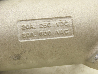 Hubbell HBL21447 Hubbellock Watertight Flanged Inlet Male Plug 30A 600V 3P 4W