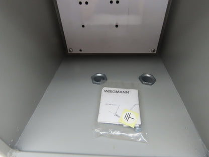 Wiegmann BN4121010CHQT Electrical Enclosure Junction Box 12x10x10" Type 12 Gray