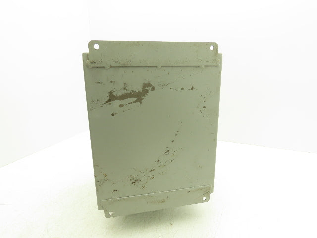 Wiegmann BN4121010CHQT Electrical Enclosure Junction Box 12x10x10" Type 12 Gray