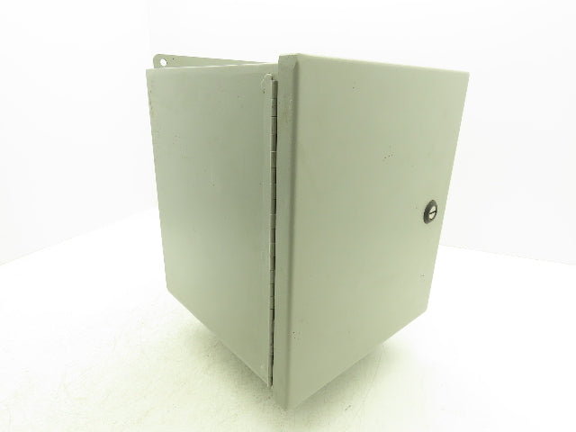 Wiegmann BN4121010CHQT Electrical Enclosure Junction Box 12x10x10" Type 12 Gray