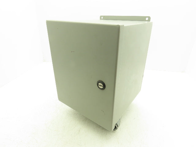 Wiegmann BN4121010CHQT Electrical Enclosure Junction Box 12x10x10" Type 12 Gray