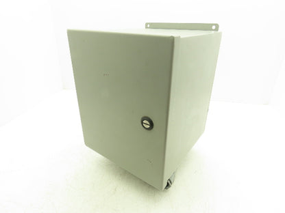 Wiegmann BN4121010CHQT Electrical Enclosure Junction Box 12x10x10" Type 12 Gray