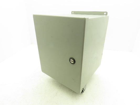 Wiegmann BN4121010CHQT Electrical Enclosure Junction Box 12x10x10" Type 12 Gray