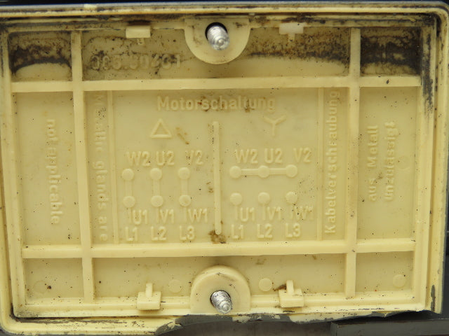 Siemens 1LA5073-2AA90 Metric AC Motor 0.55kw 3385rpm 460V 3PH IEC 71M