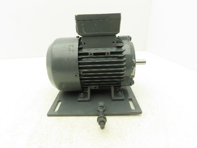 Siemens 1LA5073-2AA90 Metric AC Motor 0.55kw 3385rpm 460V 3PH IEC 71M