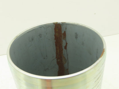 Dixon Valve DM66 6" Hose ID Barb x Barb Steel Fitting Hose Mender 10"L