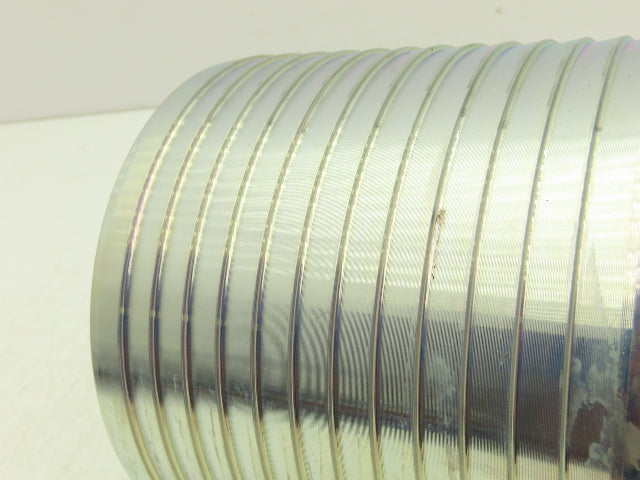 Dixon Valve DM66 6" Hose ID Barb x Barb Steel Fitting Hose Mender 10"L