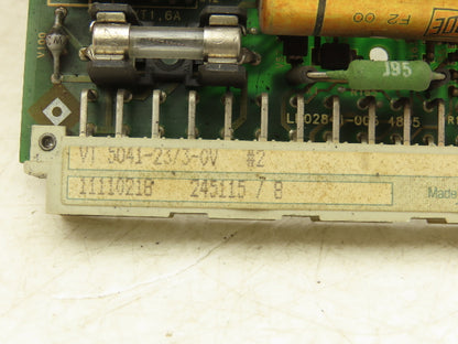 Rexroth VT 5041-23/3-0V Pump Control Board Card SYDEF1
