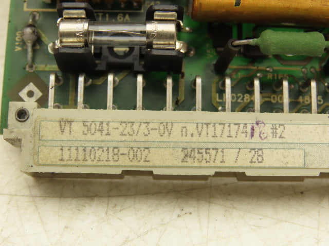 Rexroth VT 5041-23/3-0V Pump Control Board Card SYDEF1