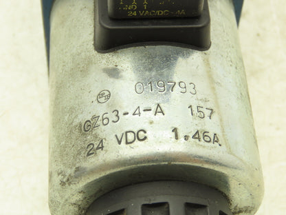 Rexroth 5-4WE10J32/CG24N9K4/A08 Directional Control Solenoid Valve 24VDC