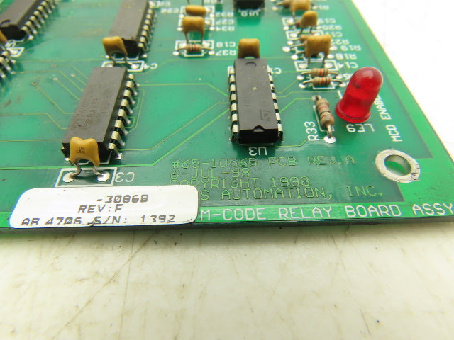 Haas Automation 65-1056B M-Code Relay PC Board PCB Assembly