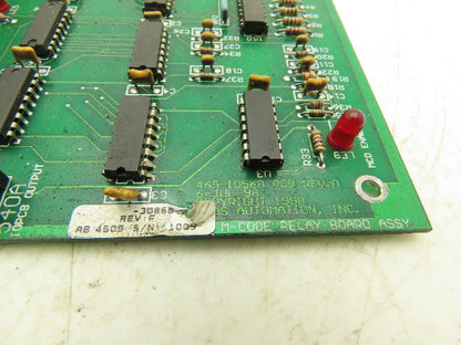 Haas Automation 65-1056B M-Code Relay PC Board PCB Assembly