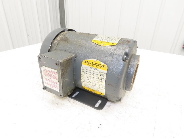 Baldor 35L888-636G1 Electric AC Motor 3/4Hp 1725rpm 230/460VAC 3Ph 56CZ TEFC
