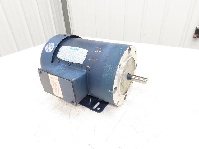 Leeson 113026M.00 AC Motor 2Hp 1725 RPM 230/460V 3PH F56H TEFC C6T17FB65D
