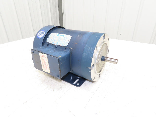 Leeson 113026M.00 AC Motor 2Hp 1725 RPM 230/460V 3PH F56H TEFC C6T17FB65D
