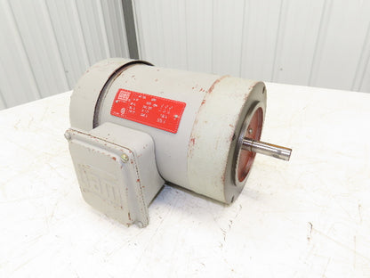 Weg MOT B56 0595 ET AC Motor 1Hp 3470 RPM 575V 3PH 56C TEFC LR 38324