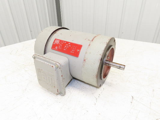 Weg MOT B56 0595 ET AC Motor 1Hp 3470 RPM 575V 3PH 56C TEFC LR 38324