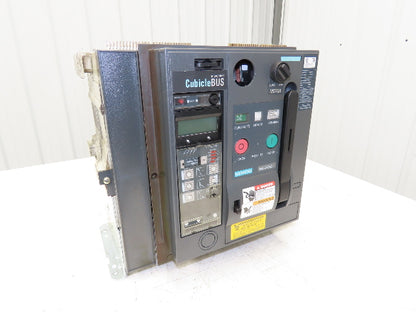 Siemens WLL2F330 Air Circuit Breaker 600VAC 3000A Switchgear 	ETU745 Cubicle Bus