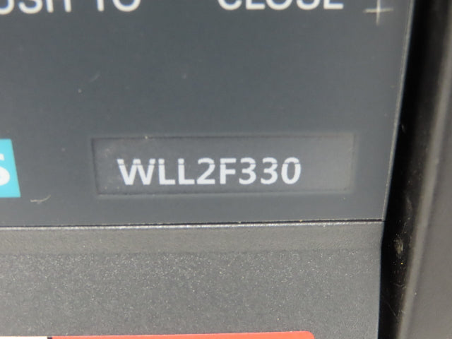 Siemens WLL2F330 Air Circuit Breaker 600VAC 3000A Switchgear 	ETU745 Cubicle Bus