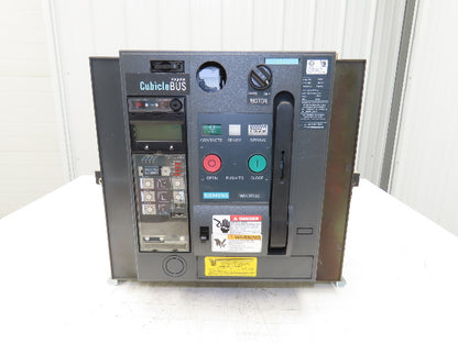 Siemens WLL2F330 Air Circuit Breaker 600VAC 3000A Switchgear 	ETU745 Cubicle Bus