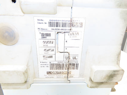 Siemens WLL2F330 Air Circuit Breaker 600VAC 3000A Switchgear 	ETU745 Cubicle Bus