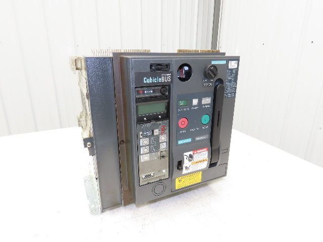 Siemens WLL2F330 Air Circuit Breaker 600VAC 3000A Switchgear 	ETU745 Cubicle Bus