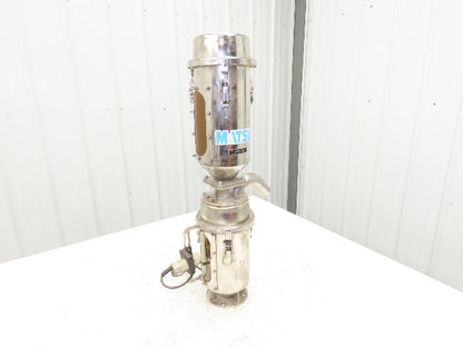 Matsu APH3 Aero Power Filterless Vacuum Hopper De-Duster Mixer Injection Molding