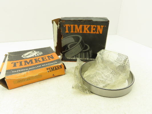 Timken Fafnir JM822010 Tapered Roller Bearing Cup 165mm-OD x 26.5mm-W Lot Of 2