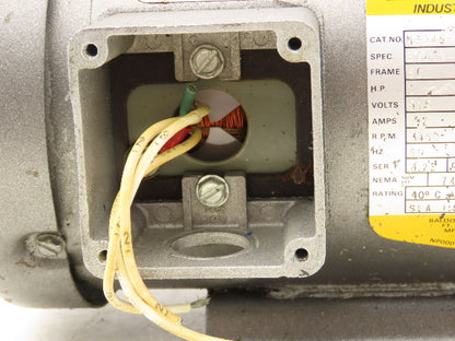 Baldor M3545-5 AC Motor 1Hp 1.2A 3450rpm 575VAC 3Ph 56C TEFC 34A61-497