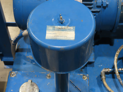 Denison Hydraulic Power Unit 30GPM 3500PSI 40Hp 230/460V 3Ph 400Gal Triple Pump