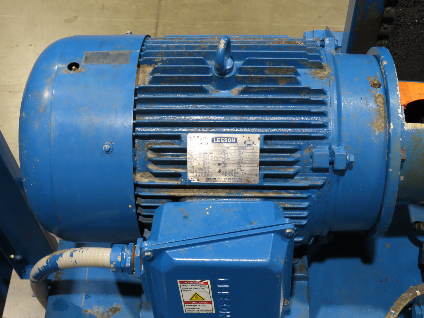 Denison Hydraulic Power Unit 30GPM 3500PSI 40Hp 230/460V 3Ph 400Gal Triple Pump