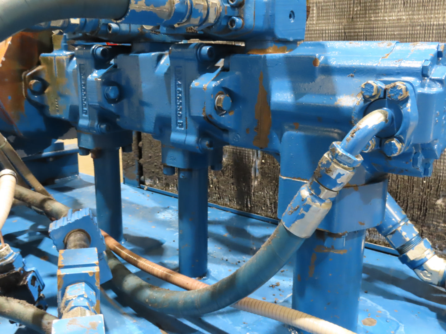 Denison Hydraulic Power Unit 30GPM 3500PSI 40Hp 230/460V 3Ph 400Gal Triple Pump