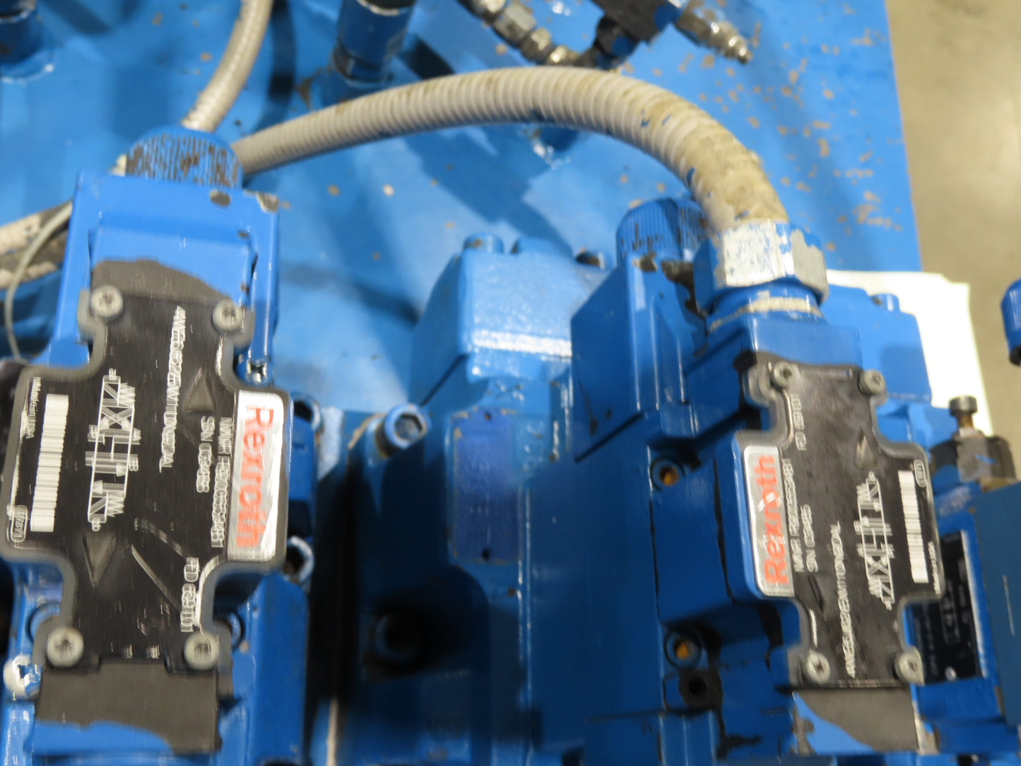 Denison Hydraulic Power Unit 30GPM 3500PSI 40Hp 230/460V 3Ph 400Gal Triple Pump