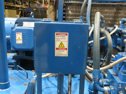 Denison Hydraulic Power Unit 30GPM 3500PSI 40Hp 230/460V 3Ph 400Gal Triple Pump