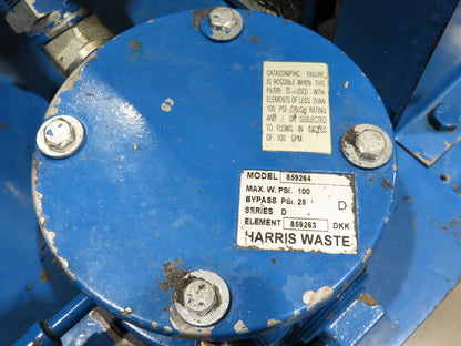 Denison Hydraulic Power Unit 30GPM 3500PSI 40Hp 230/460V 3Ph 400Gal Triple Pump