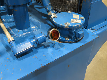 Denison Hydraulic Power Unit 30GPM 3500PSI 40Hp 230/460V 3Ph 400Gal Triple Pump