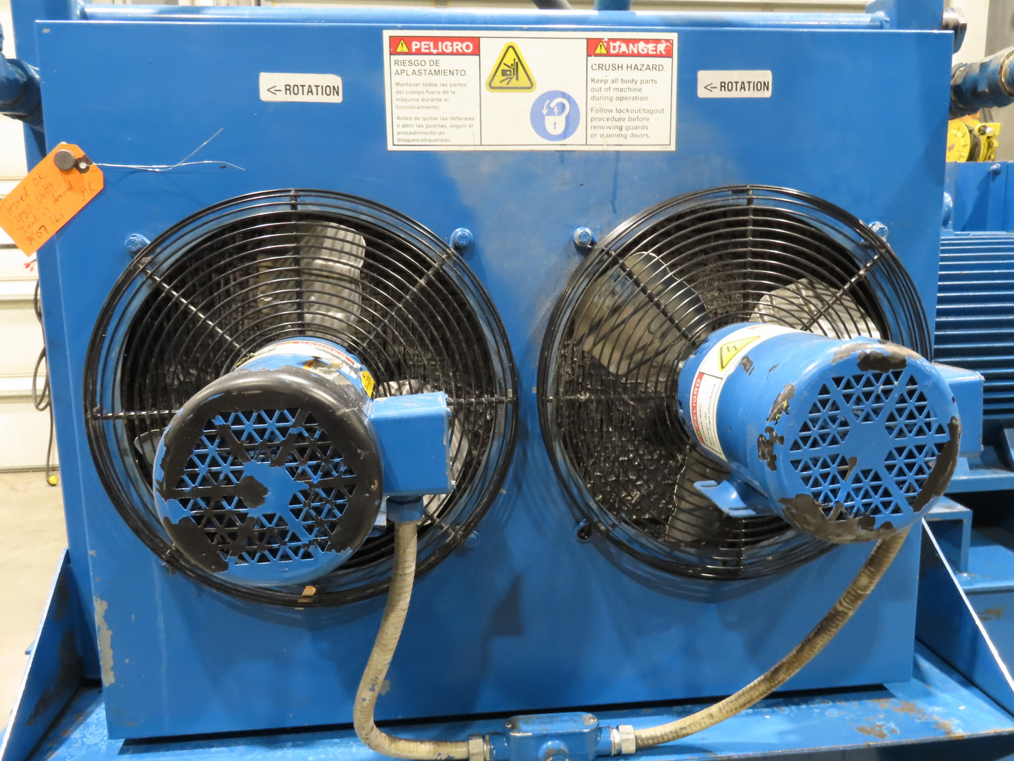 Denison Hydraulic Power Unit 30GPM 3500PSI 40Hp 230/460V 3Ph 400Gal Triple Pump