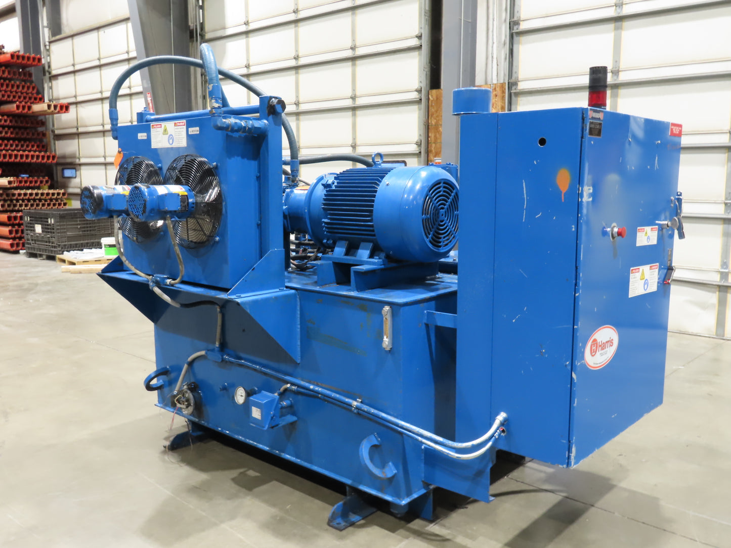 Denison Hydraulic Power Unit 30GPM 3500PSI 40Hp 230/460V 3Ph 400Gal Triple Pump